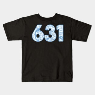 631 - blue Kids T-Shirt